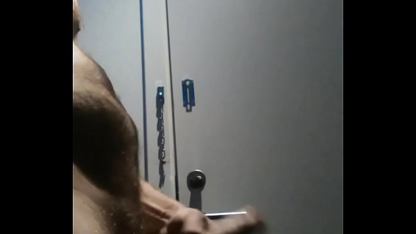 jerking off in tanning room