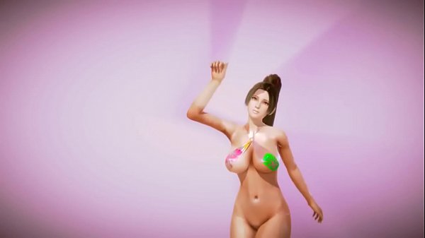 Mai shake boobs 3d dance manbo