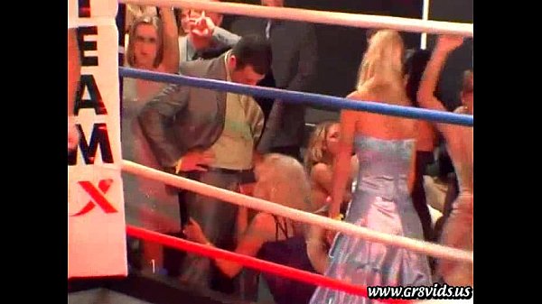 V.I.P.-only underground boxing match