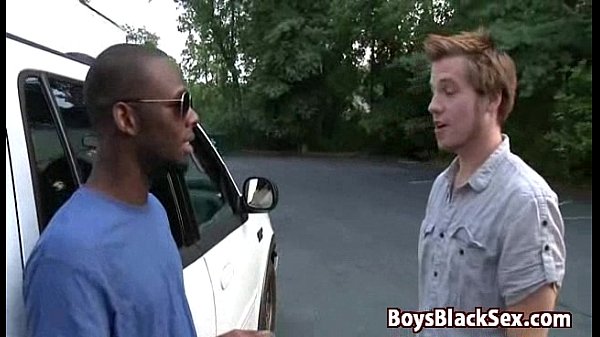 BlacksOnBoys -Gay Interracial Bareback Fuck Scene 21
