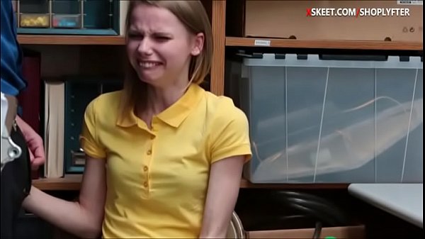 Teen babe stealing merchandise and boned