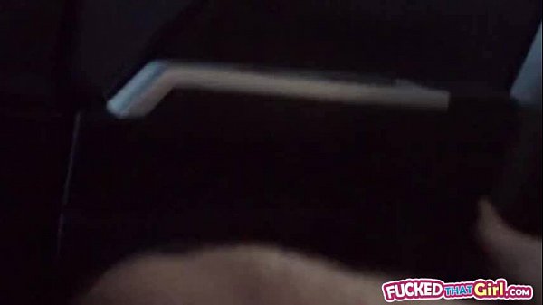 Busty gf Chloe Addison railed in a car while being filmed