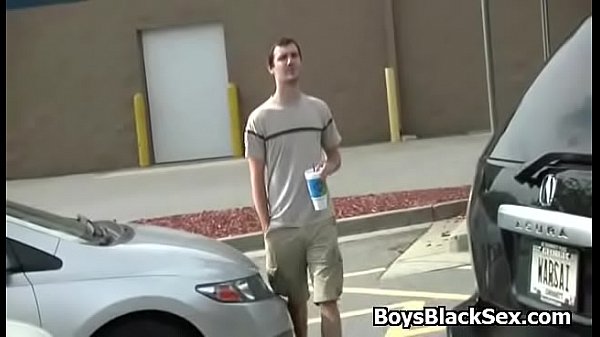 Poor white guy sucking black cocks to buy new tires 05