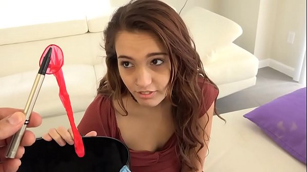 Stepdaughter gagging on 's cock