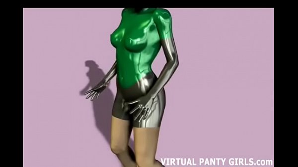 3d Anime Babes In Pantyhose And Lingerie