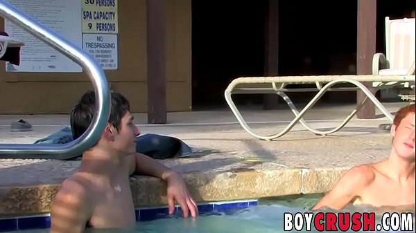 Young man fucking after taking a swim