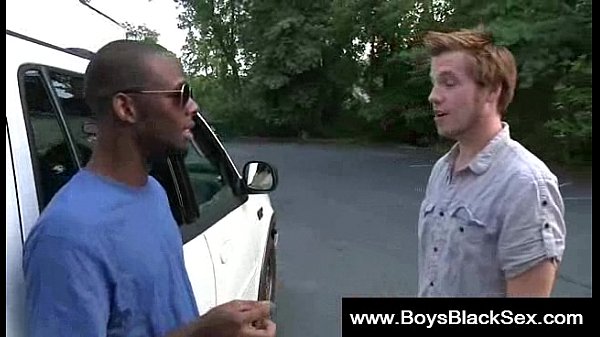 Blacks Thugs Breaking Down Hard Sissy White Boys 21