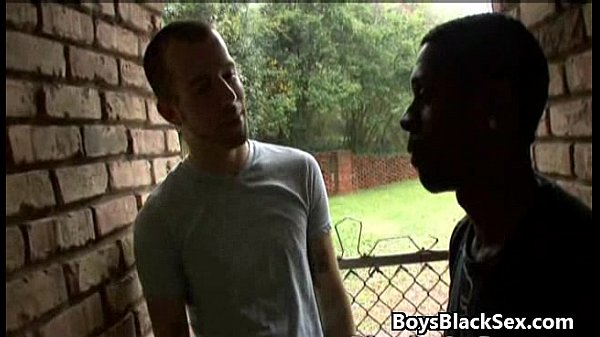 Black muscular gay dude fuck white boy hard 02