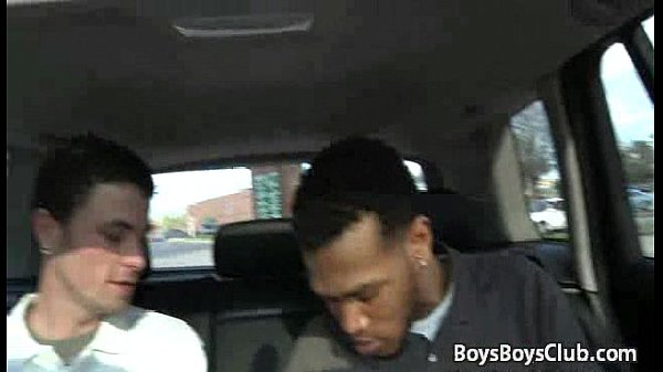 BlacksOnBoys - Black Muscular Gay Dude Fucks White Boy 31