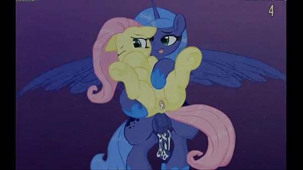 fluttershy and luna porn