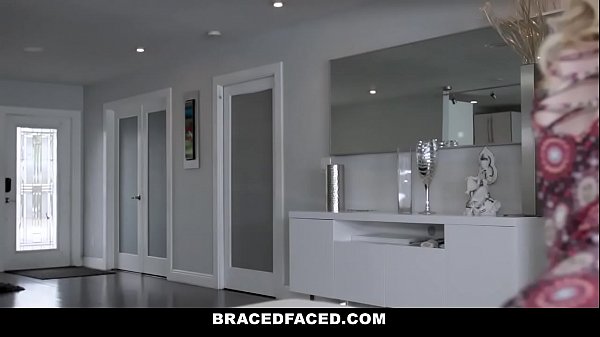 Brace Faced - Petite Blonde Babe (LexiLore) Fucks Hot Guy