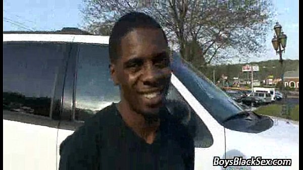 Blacks On Boys - Interracial Hardcore Gay Porn Movie 19