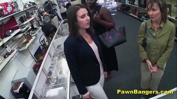 Cheeky Shop Owner Bangs Customer's Pussy