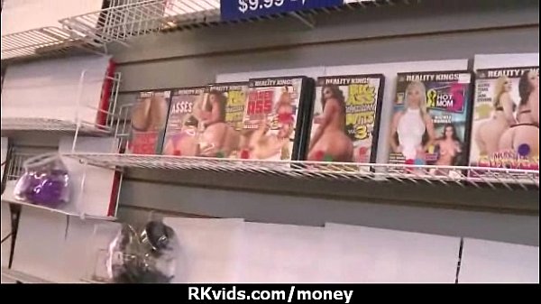 Slutty amateur babe is paid cash from some crazy public sex 19