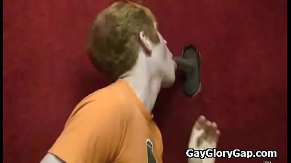 Gay interracial gloryhole and hardcore cock sucking 25