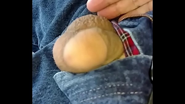 Letting my cock hang out and playing with it