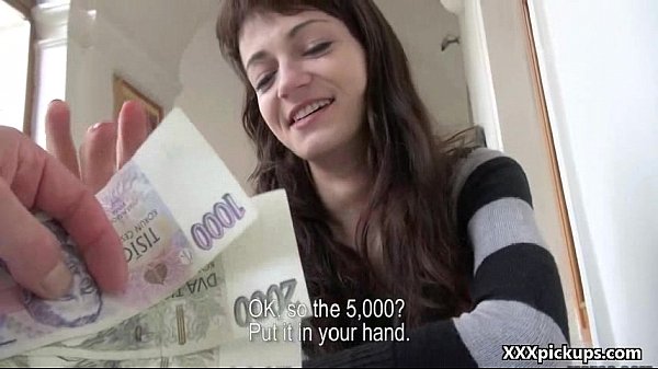 Young girl fucked with the first counter for cash