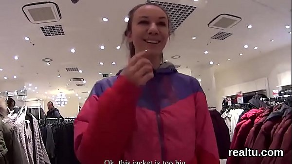 Attractive czech kitten was seduced in the shopping centre and shagged in pov