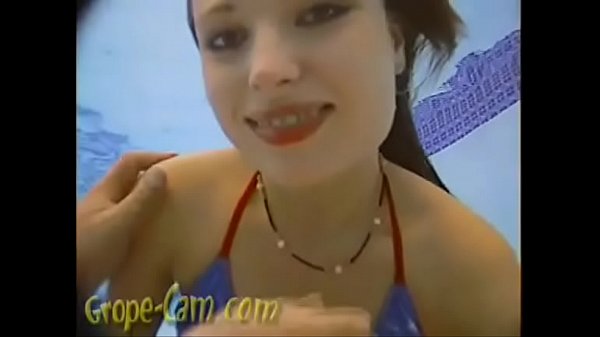 Teen Katrina Groping in the pool!!!