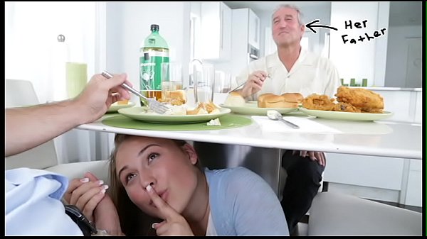 - y. Sucks Her Friend's Cock At The Dinner Table!