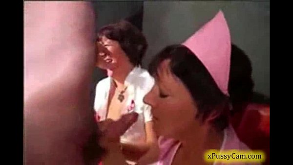 Mature Nurses Covered In Sperm