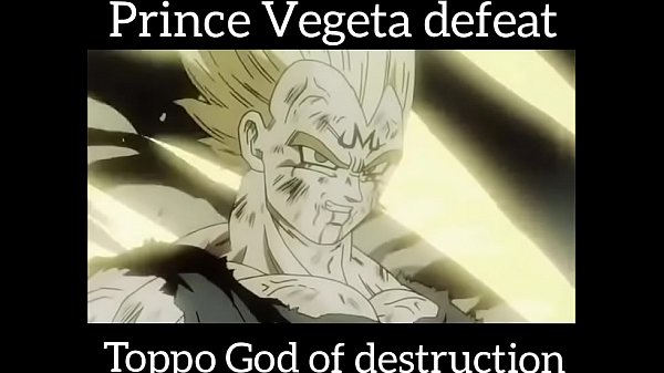 Prince vegeta defeat toppo ?