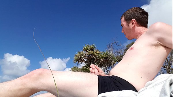 Beach Jerk Off