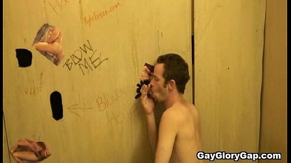 Gloryholes and handjobs - Nasty wet gay hardcore XXX sex 21