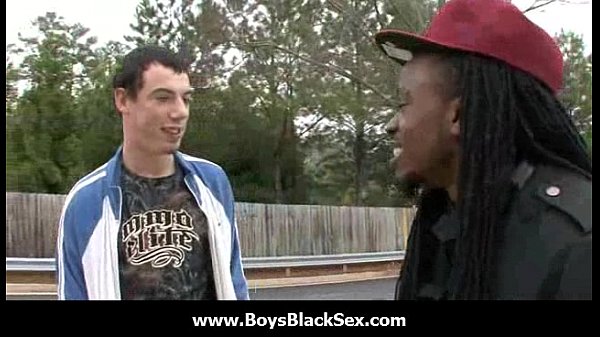 BlacksOnBoys - Gay blacks fuck hard white sexy twinks 04