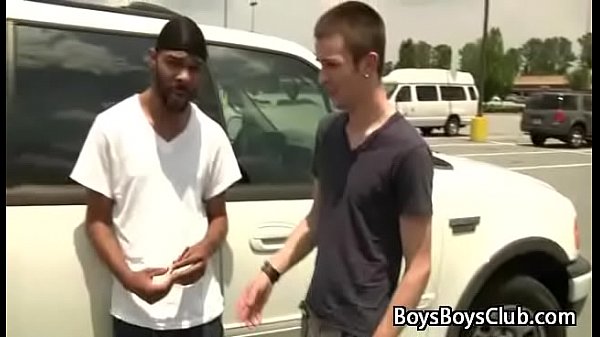 Black Muscular Gay Man Fuck WHite Teen Boy 04