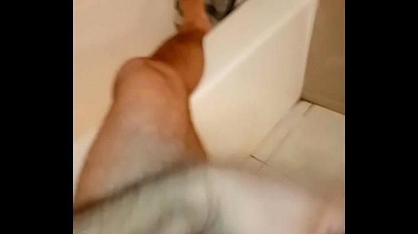 Beating it in the restroom