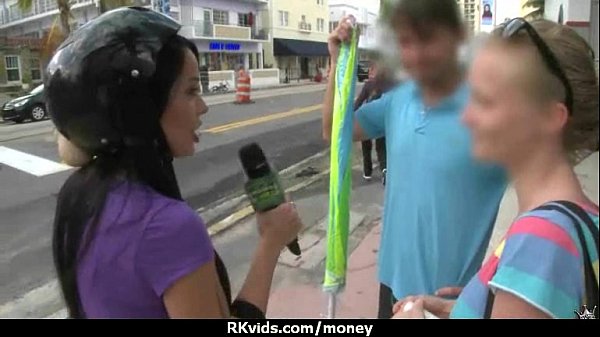 Amateur hottie takes cash for public sex 11