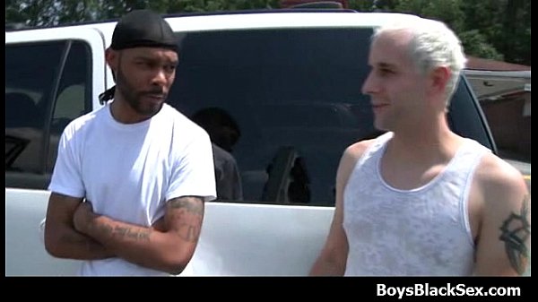 Blacks on boys - Nasty gay interracial hardcore action 07