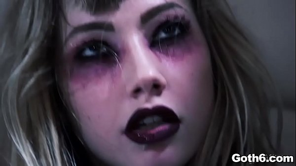 Sexy as hell goth teen Ivy Wolfe seeking orgasms in any way she can!