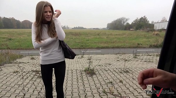 Cute Teen Looking Babe Enjoys a Hammer in her Cunt Acts a Hoe Hitchhiker