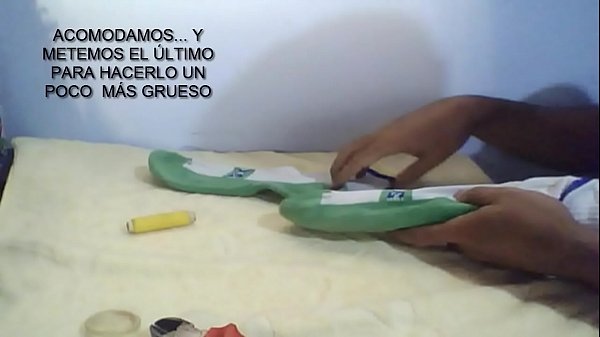 Dildo hecho en casa