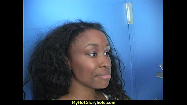 Gloryhole Ebony Girl Booty Shake and Suck 29