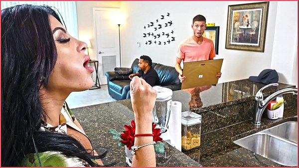 BANGBROS - Latina Darling Kitty Caprice Rides Tyler's Dick Behind Boyfriend's Back