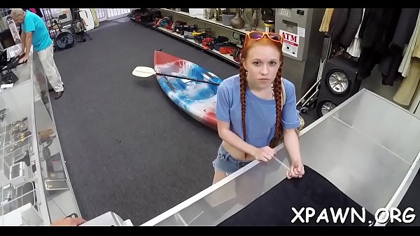 Cutie is having sex in shop