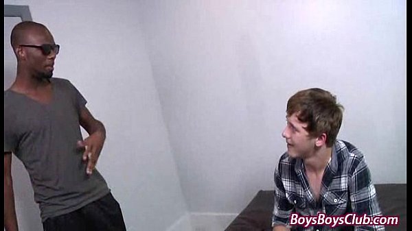 Blacks On Boys - Bareback Interracial Hardcore Fucking Movie 22