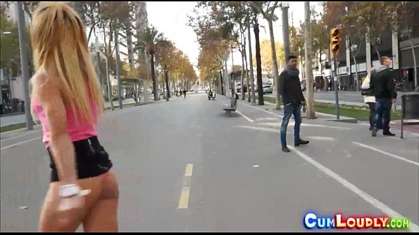 Horny Blonde Spanish Sex Bomb