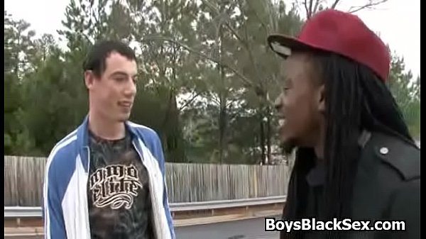 Poor white guy sucking black cocks to buy new tires 04