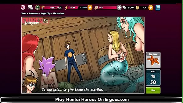 Part 2 of porn game Hentaiheroes on eroges.com