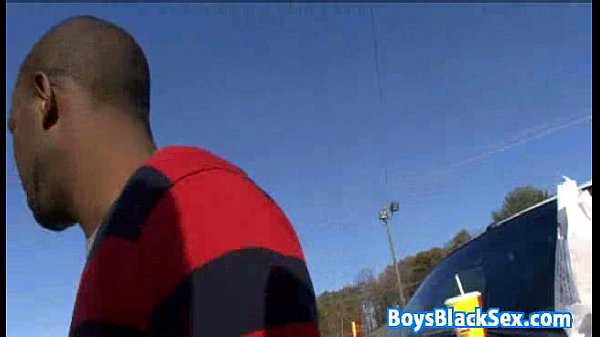 Blacks On Boys - Gay Hardcore Bareback Interracial Porn Video 13