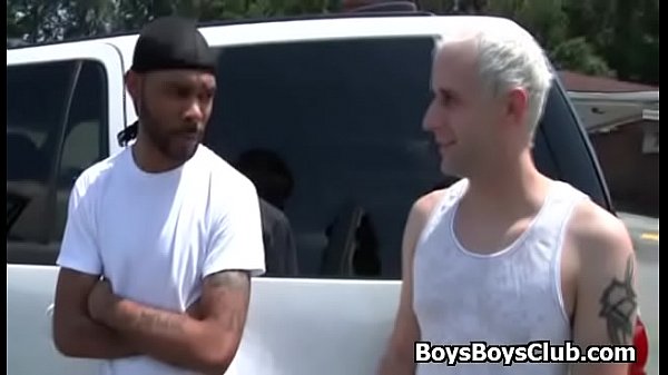 Blacks On Boys - Interracial Hardcore Fuck Video 16