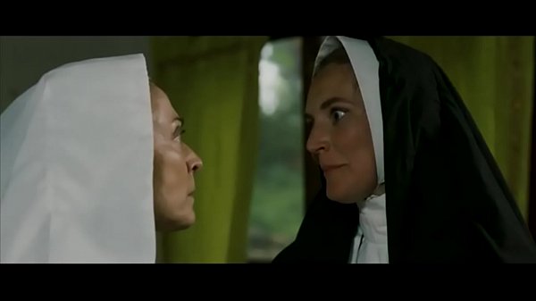Monastery sister having some secret and nasty lesbian affair