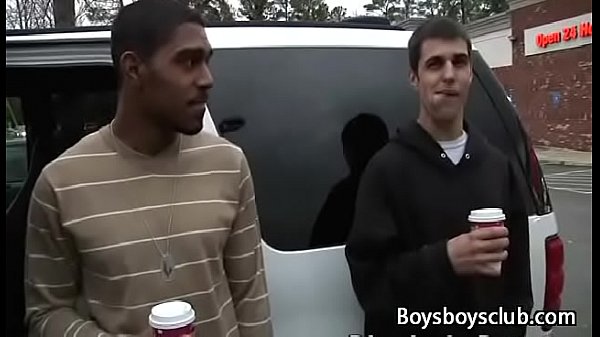 Blacks On Boys - Gay Black Dude Fuck WHite Teen Boy Hard 10