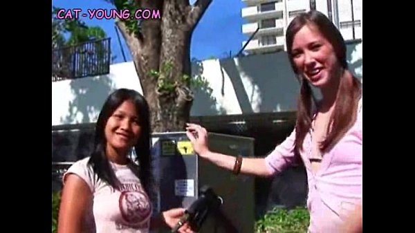 Lesbo Fun At A Carwash