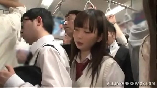 Asian girl m. in train