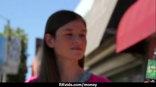 Amateur girl accepts cash for sex from stranger 3